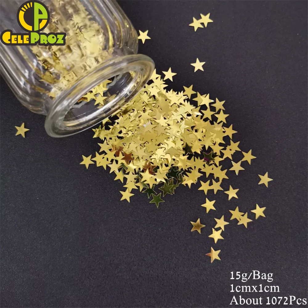 15 г Рождественская звезда конфетти блестки Сверкающая Звезда Свадьба День