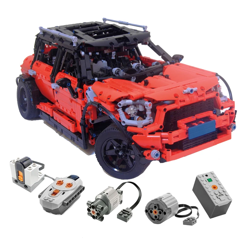 MOC-3644 конструкторы, серия Technic, сделай сам, строительные блоки, игрушки для детей, создатели машин, детские подарки, игрушки для детей, подарок на Рождество