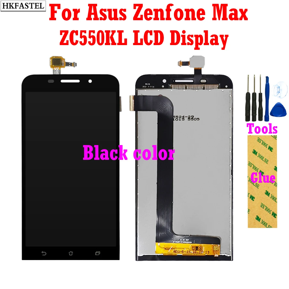 Оригинальный ЖК-дисплей HKFASTEL для ASUS Zenfone MAX ZC550KL Z010D Z010DA сенсорный экран дигитайзер