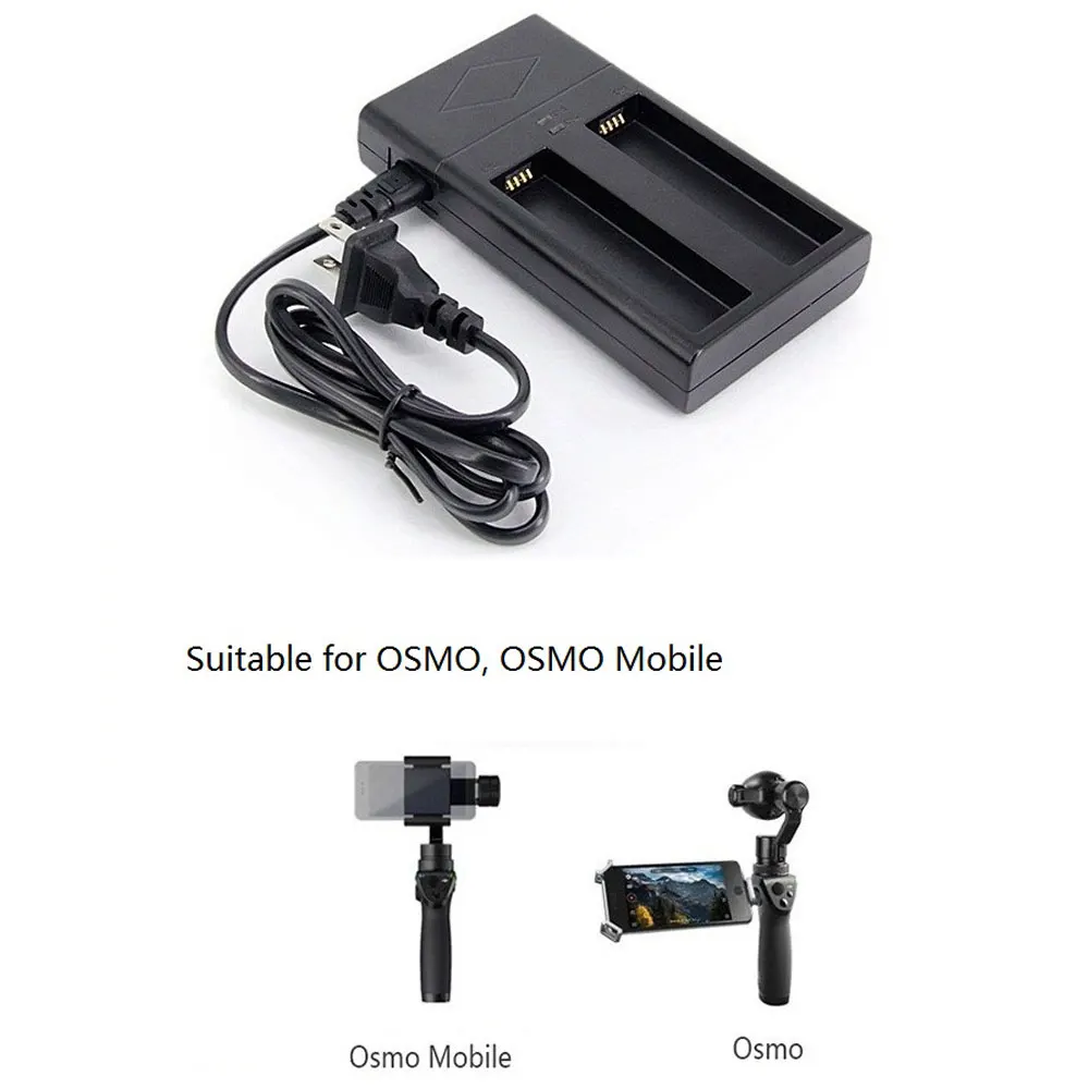 Зарядное устройство для DJI OSMO Mobile 1 ручной карданный Стабилизатор камеры зарядный концентратор запасные части зарядное устройство для HB01 батарея