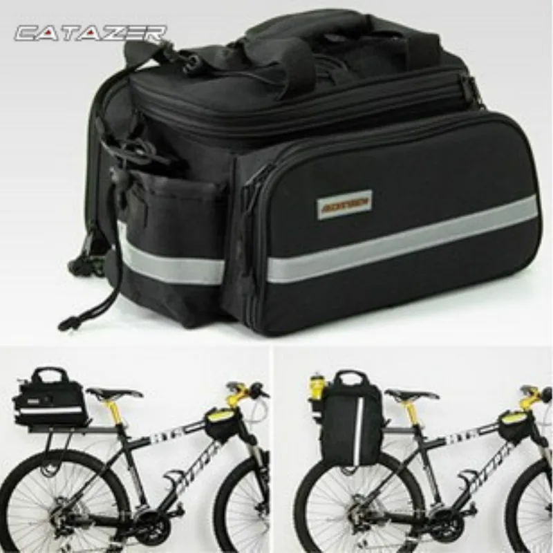 

Bicycle Bag Larger Capacity Mountain Bike Bicycle Bicicleta Bag Rear Carrier Bags Rear Pack Trunk Pannier