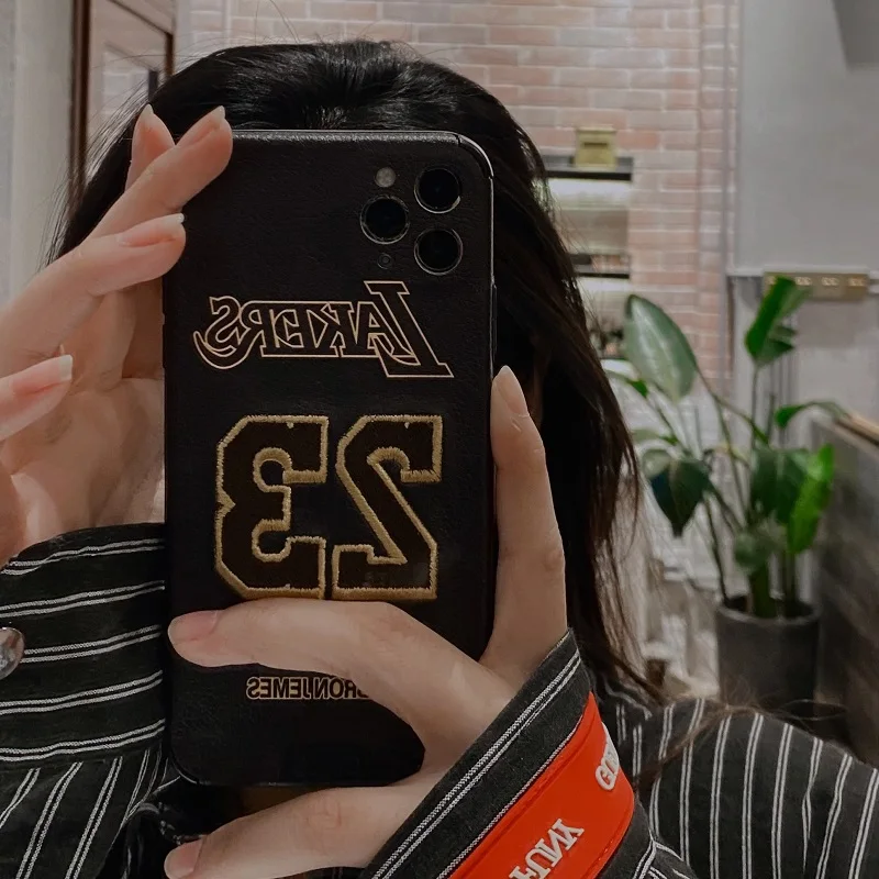 

New Sports 23 24 Soft Case for Iphone 12 12pro 12mini 11 Pro X Xs Max Xr 7 8 Plus SE 2 Silicone Phone Case Basketball Phone Case