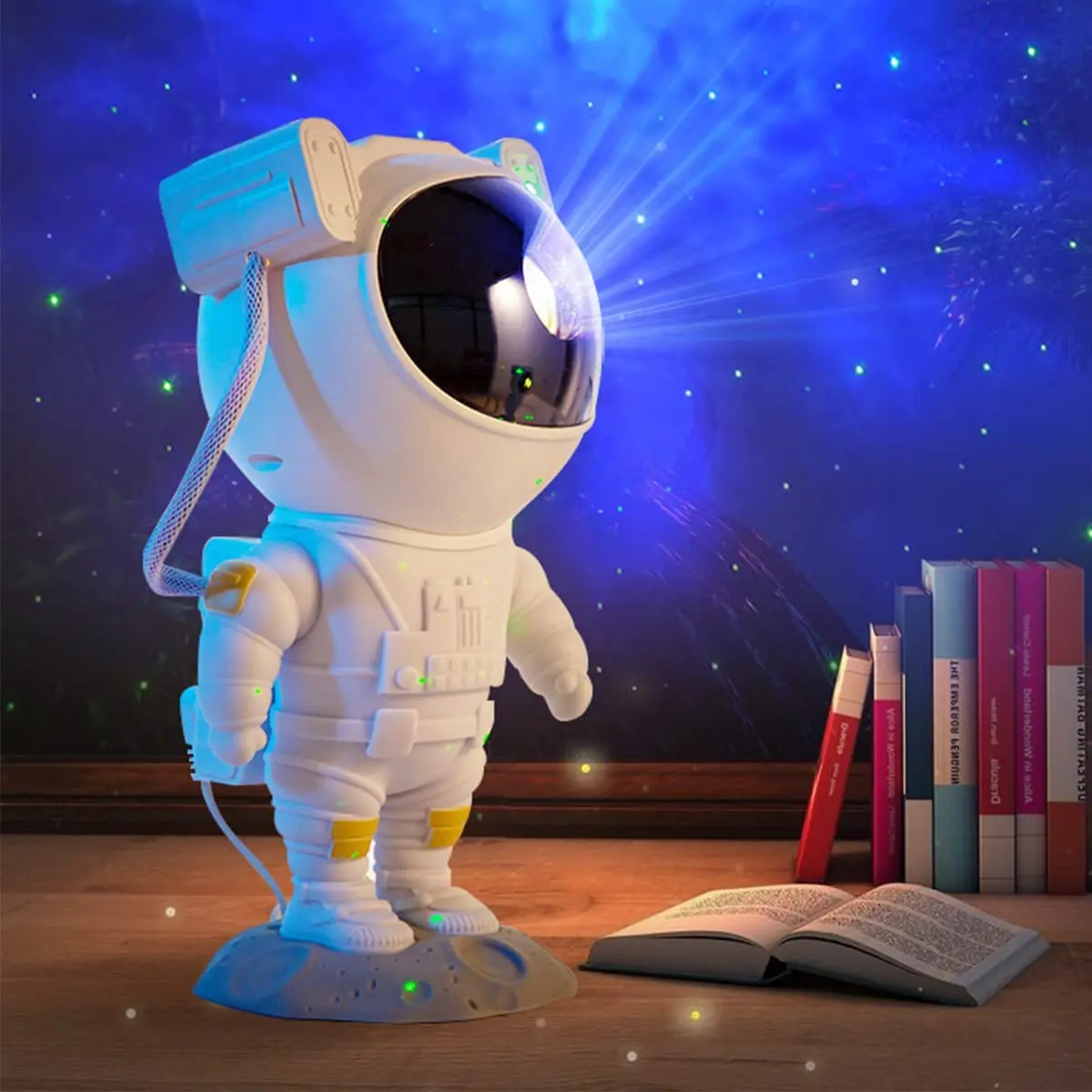 rodanny astronaut galaxy projector light starry sky night lamp led light with home bedroom party decoration gift free global shipping