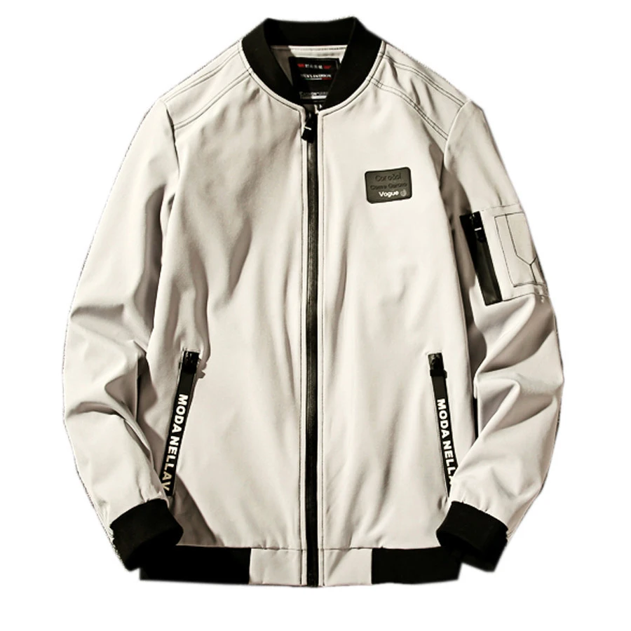 Новинка 2018 мужская куртка весна-осень модный бренд приталенное пальто