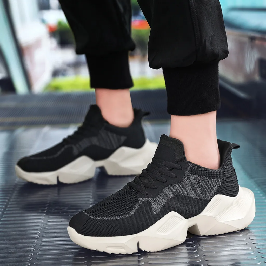 Новинка; Мужская Спортивная обувь balenciaca; дышащая повседневная обувь; студенческий светильник из сетчатого материала; спортивная обувь для мужчин; кроссовки без шнуровки