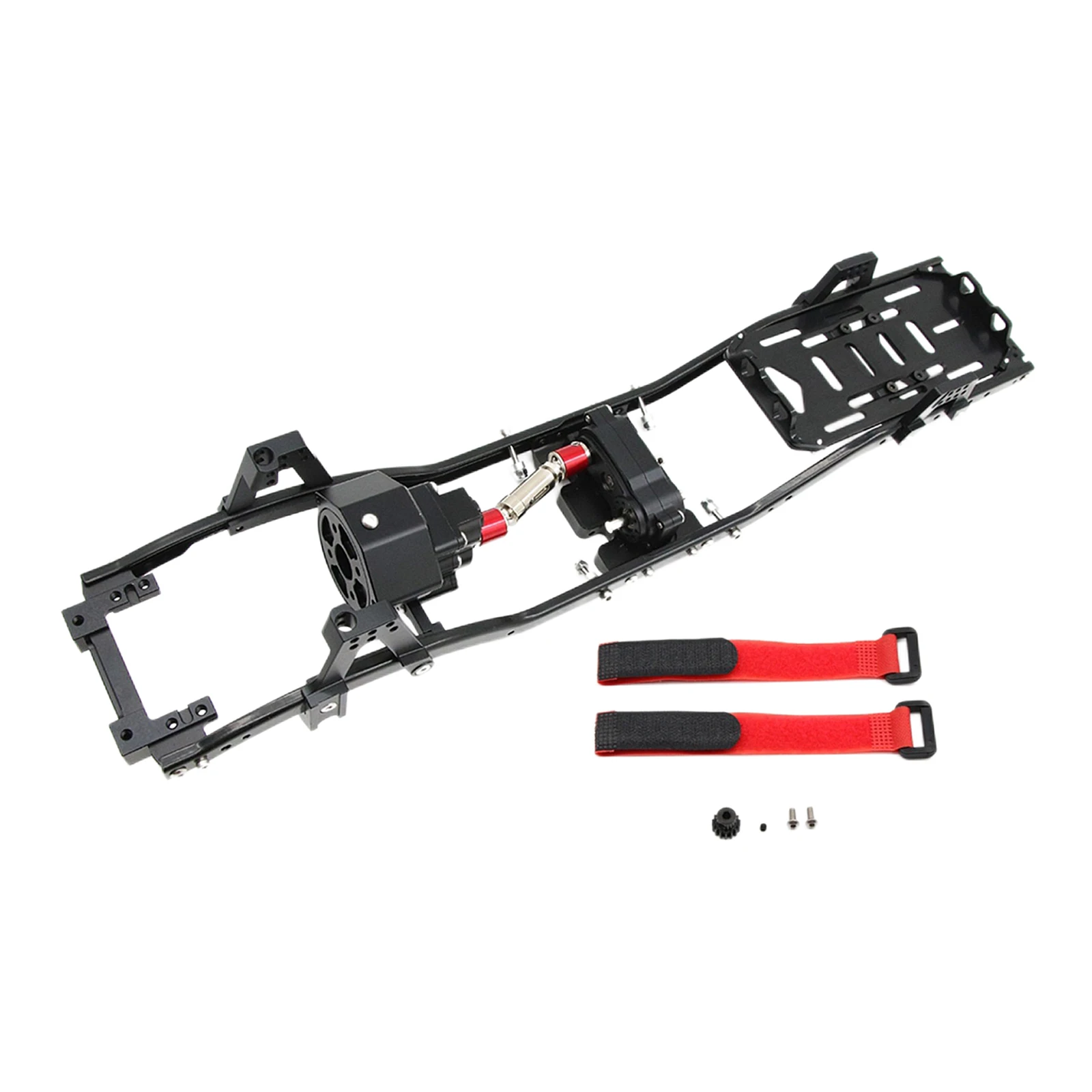 

Wheelbase Metal Chassis Frame for 1/10 Remote Control Car Axial 90046 DIY Upgrade Accessories