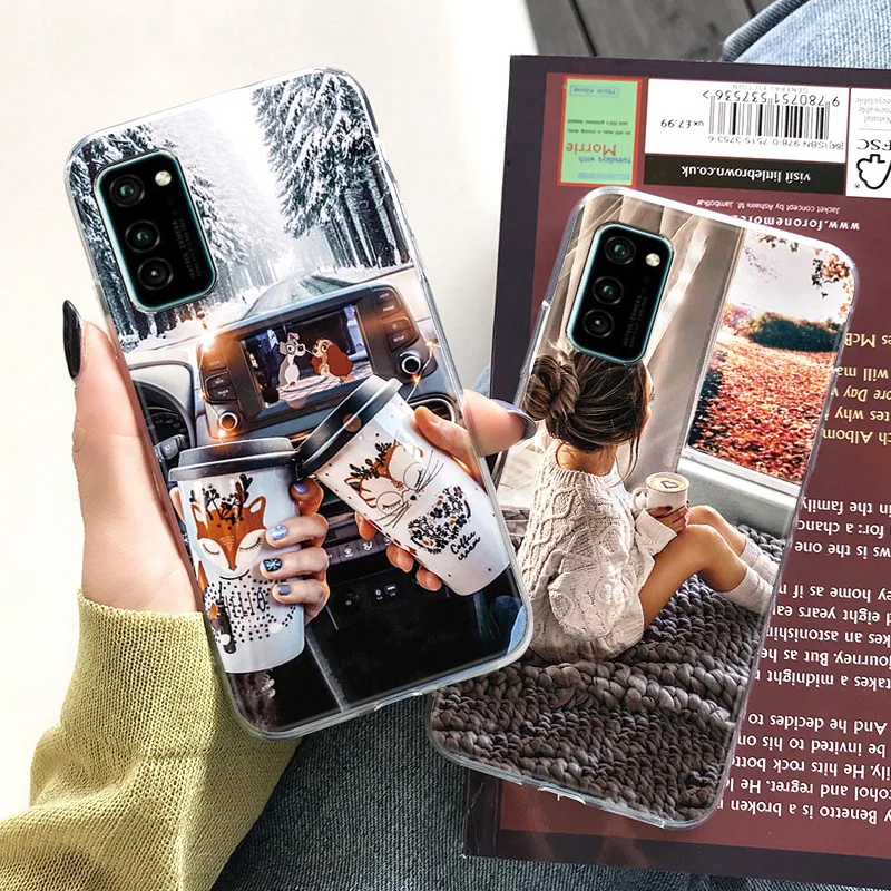

For Huawei Honor 20 Lite Cases Silicon Cute Cartoon Phone Fundas Honor 10i 30 Pro Plus 10 30s 20i 20S 7A 7C Pro Covers Soft TPU
