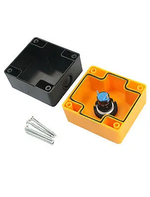 24V желтый Пластик чехол теплый белый сигнальный индикатор лампы w Коробка |