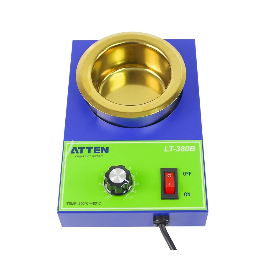 

Tool Set For ATTEN 200W 250W Solder Pot 50mm 80mm 480 Degree Max Steel solder Pot