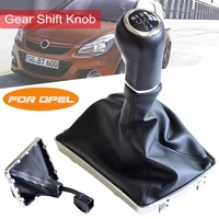 for opel astra iii h 1 6 vauxhall 2005 2010 car styling 5 6 speed gear shift knob lever gaiter boot cover case