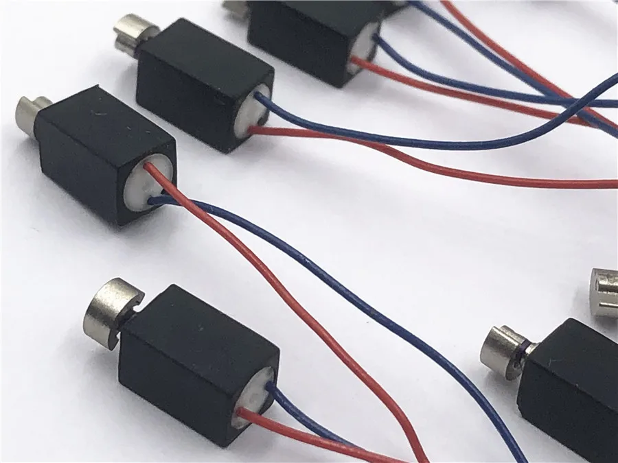 10 шт мини микро 4 мм * 8 Вибрационный Мотор постоянного тока 3V-5V полые чашки на