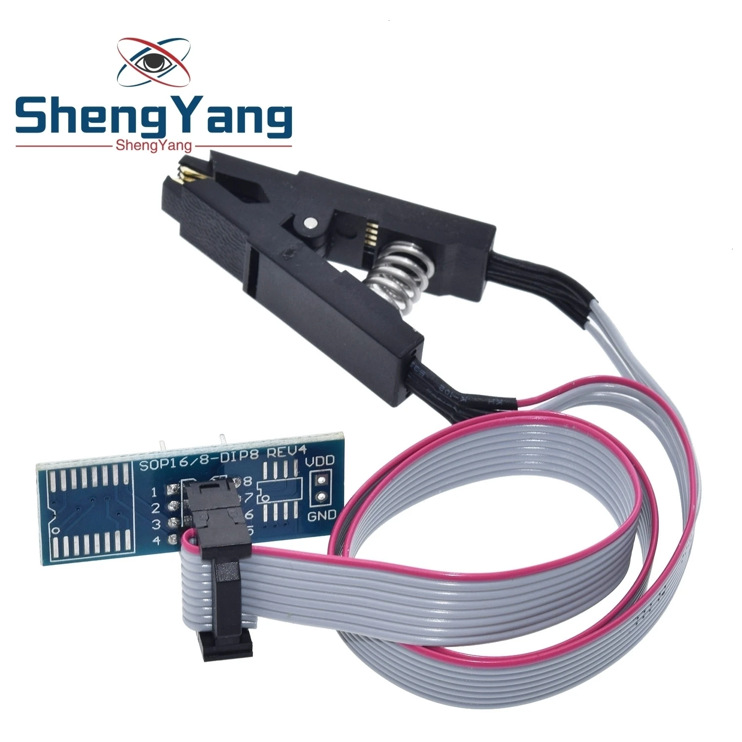 1 шт. ShengYang умная электроника CH340 CH340G CH341 CH341A 24 25 серия EEPROM Flash биос USB программатор с программным обеспечением и Драйвером
