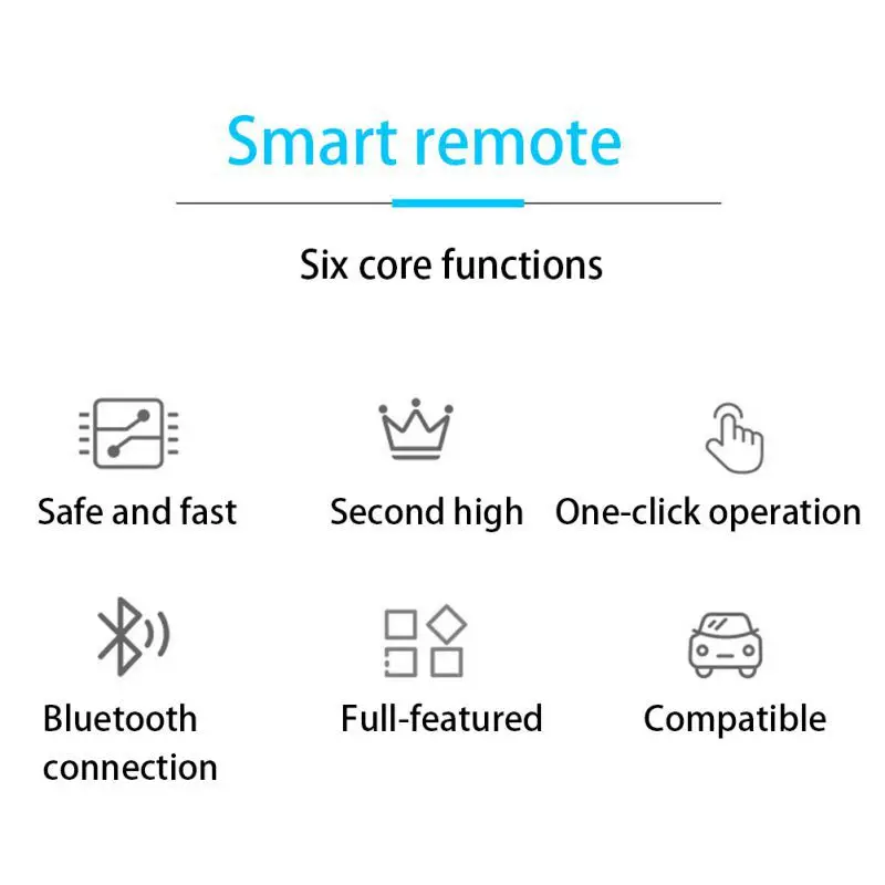 

Steering Wheel mp3 Remote Control Wireless Bluetooth Media Music Play for Android IOS Smartphone Control Remote Control