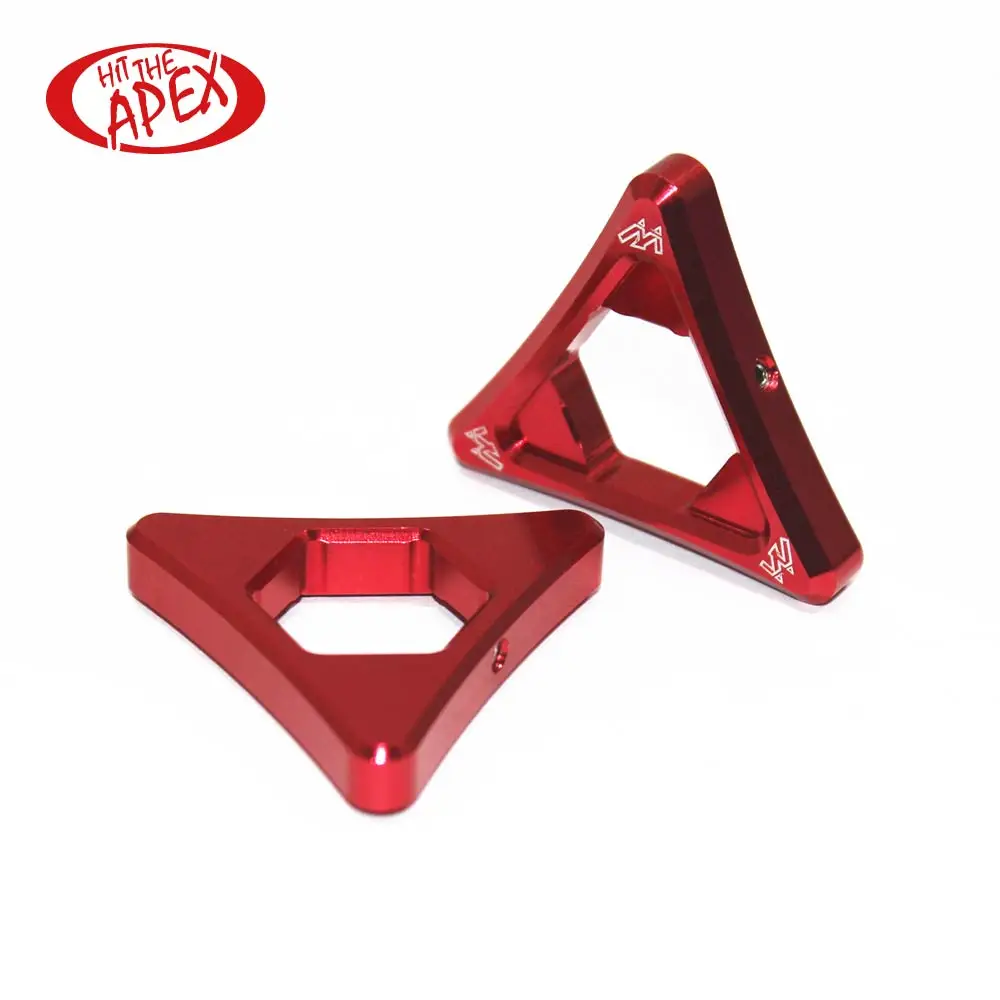 17 мм красный вилочный пружинный регулятор предварительной нагрузки для Ducati999 S/R +