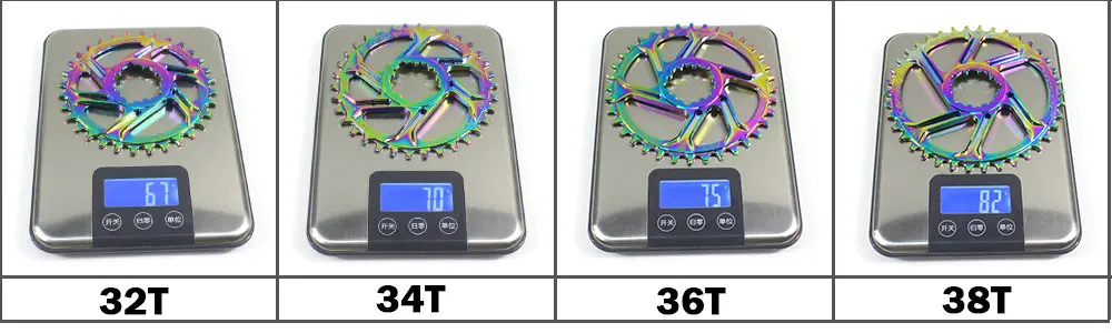 Велосипед GXP Chainring узкая широкая Цепь 32T 34T 36T 38T GXP Запчасти для Sram Aram XX1 X9 XO X01