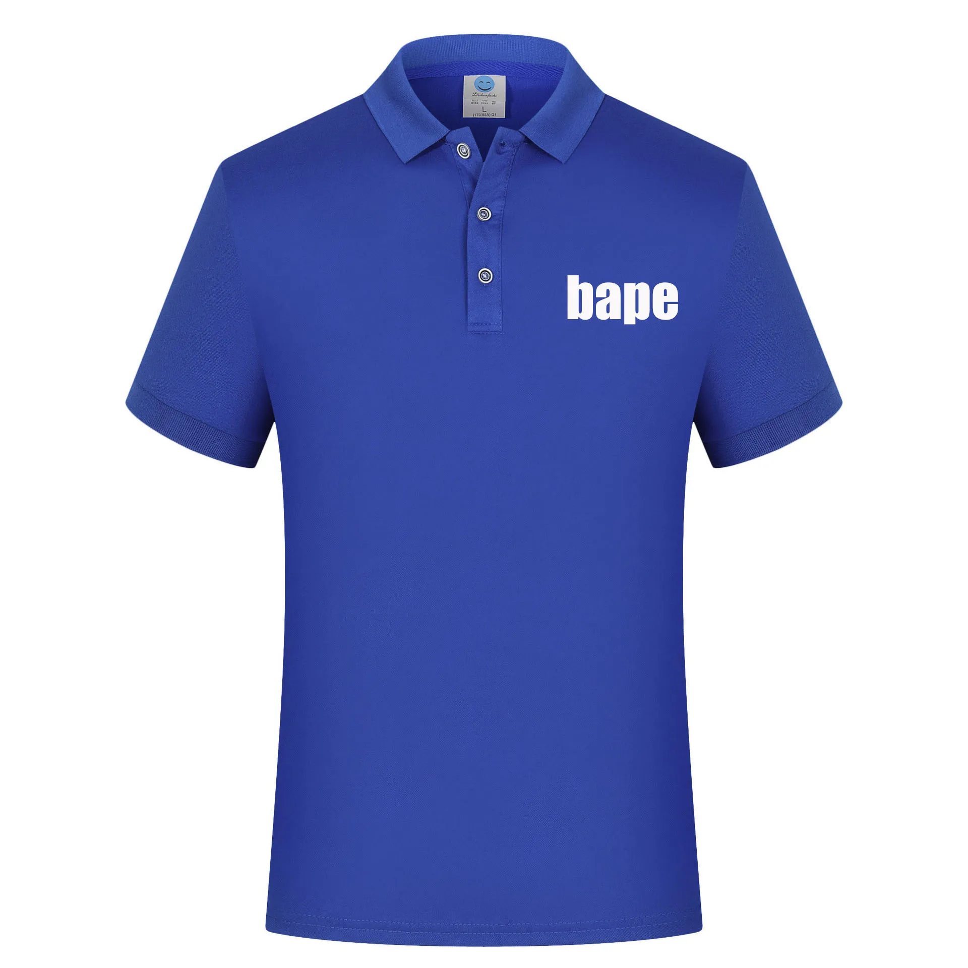 

2021new letter polo shirtt summer cool and refreshing ganfeng large-size