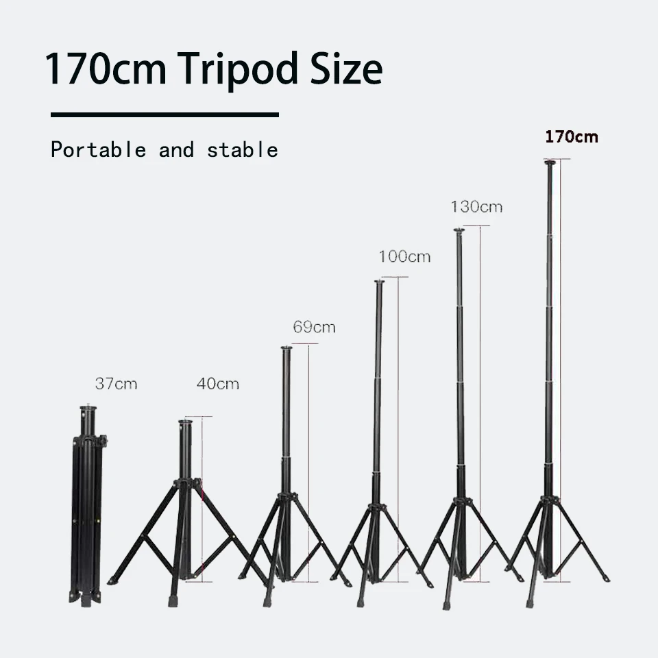 Светодиодный кольцевой светильник со штативом подходит съемки фото и видео |