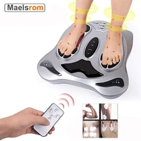 electric vibrator foot massager with remote control health care body massage leg exerciser bio shaker heating therapy machine