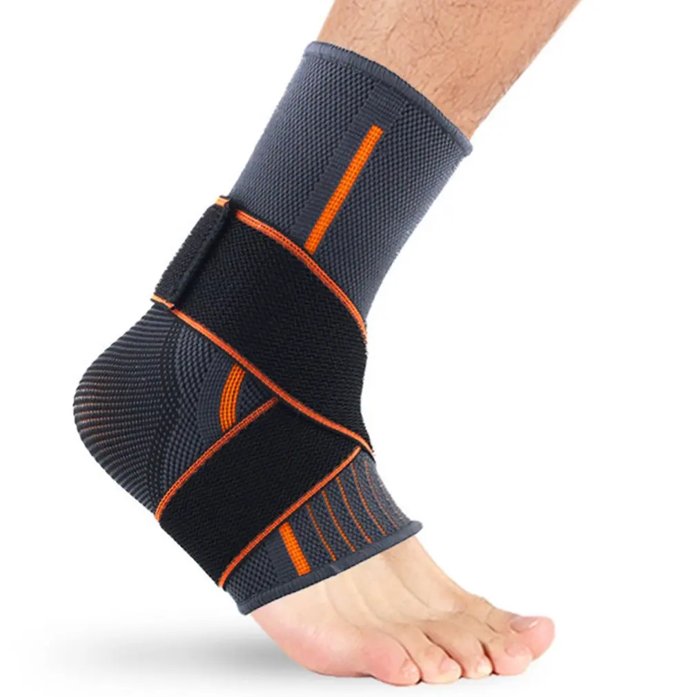 

2019Foot Orthosis Stabilizer Ankle Brace Support Elastic Sport Ankle Support Comfortable Nylon Protecting Sports Ankle Equipment