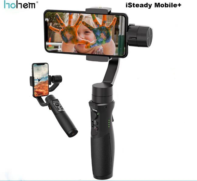 Hohem iSteady мобильный+ плюс 3-осевой ручной смартфон Gimbal стабилизатор для iPhone Andriod huawei samsung смартфонов Gopro - Цвет: Standard