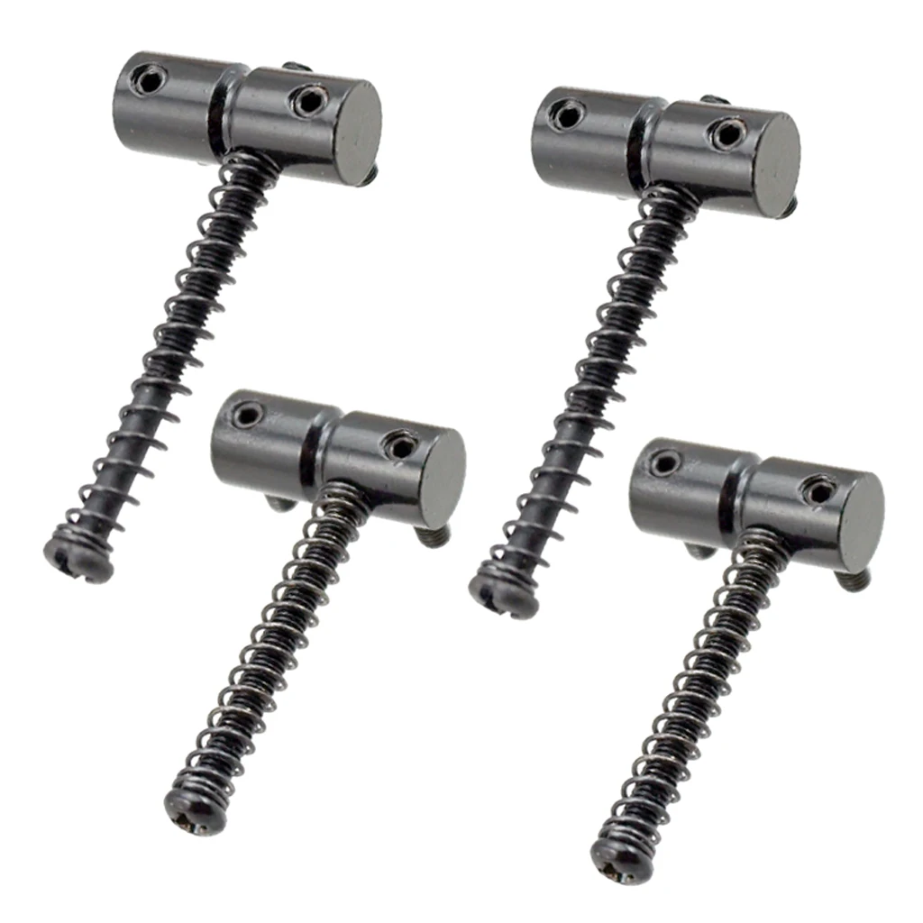 2 длинных и коротких бас мост Седла для электрической бас-гитары Запасные детали