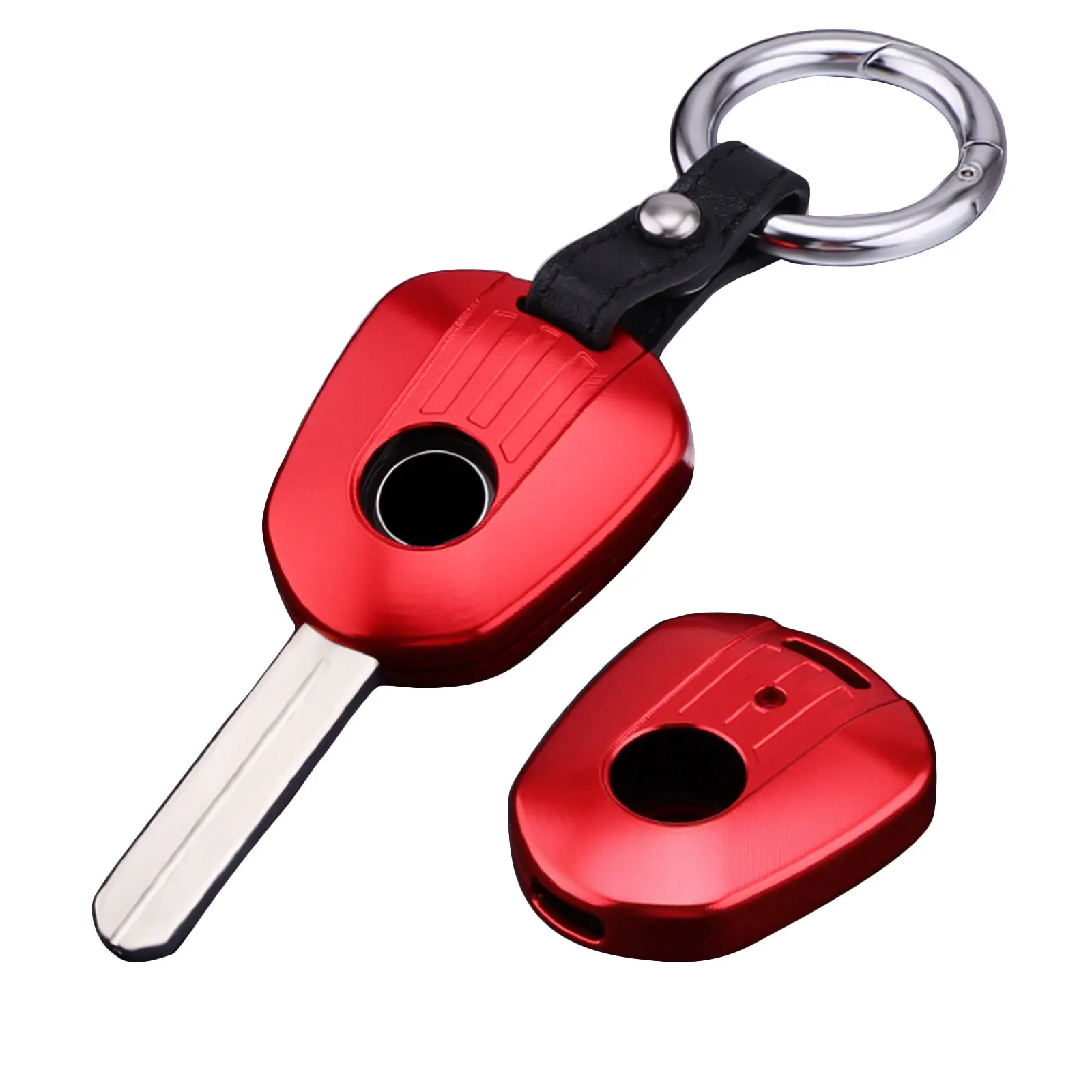 

Kwak's Motorcycle Key Case Compatible for Honda CRF1100L Africa Twin Aluminum Alloy Car Key Cover with Keychain