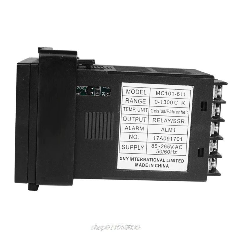 

2in1 Relay + SSR Output PID Thermostat Temperature Controller / for Universal Input K,E,J Thermocouple D16 20 Dropshipping