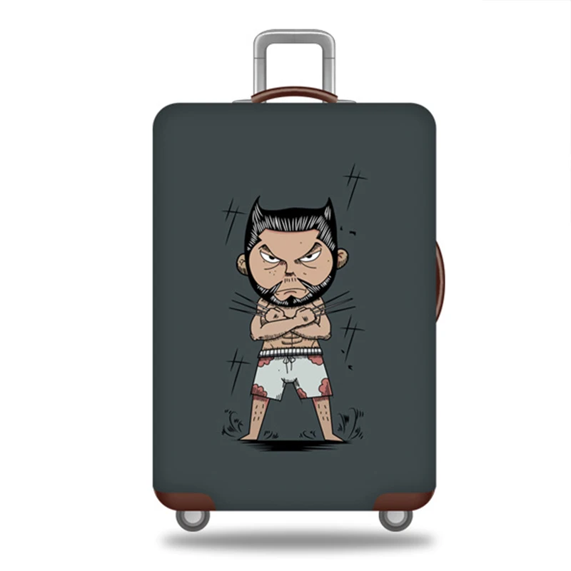 22 Luggage cover SEREQI New style World Map Design Luggage Protective Cover Travel Suitcase Elastic Dust Cover For18 to 32Inch Travel Accessories - Цвет: 22 Luggage cover