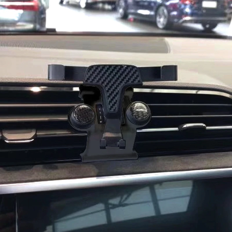 

LHD! For Audi Q3 2019 2020 2021 Car Air Vent Mount Smartphone Holder Stand Mobile Phone Cradle