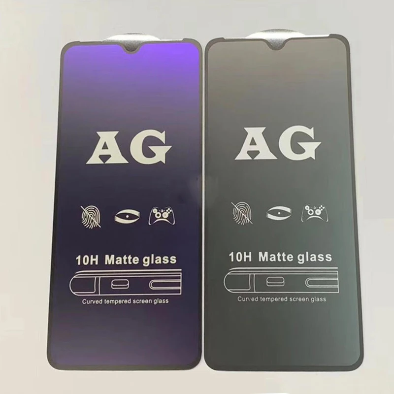 Полное покрытие матовое закаленное стекло для Xiaomi Mi 9 10T Pro Redmi 9A 9C Note 8 8T Pocophone F1 F2 X3