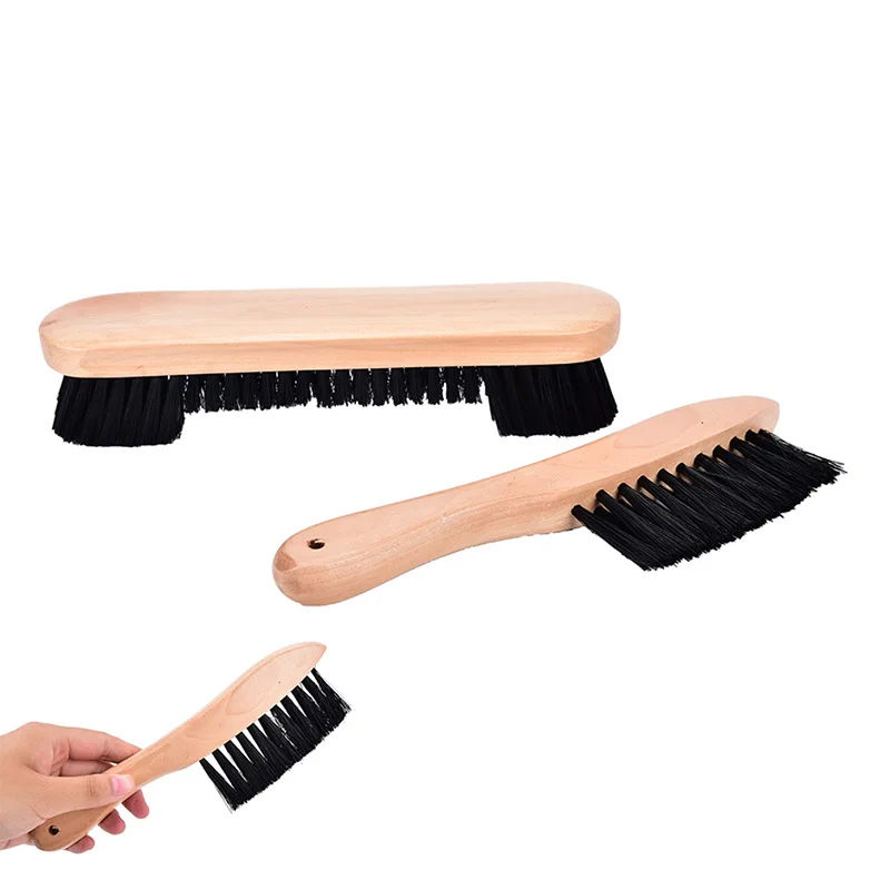 

2019 High Quality 2Pcs/Set Snooker Pool Table Brush Rail 9 Inches Brush Wood Pool Table Cleaning Tool Billiard Accessories