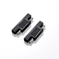 1pcs sae adapter male to male photovoltaic cable connector solar battery plug conversion sae conversion head