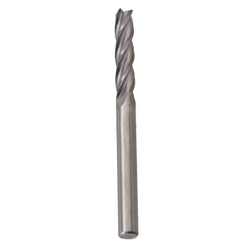 

10x 1/8 HQ Carbide CNC Four 4 Flute Spiral Bit End Mill Cutter CEL15mm Milling