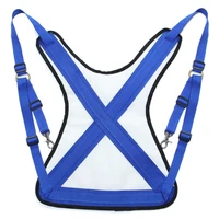 quality fishing rod waist protecting vest trolling jigging fishing vest adjustable shoulder harness fishing tools