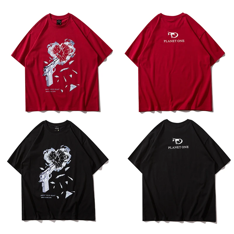 

Dropshipping Hip Hop T-shirt New Summer Mens Print Sport Short Sleeves Pure Cotton Fun Creative O-Neck T shirts Camiseta Hombre