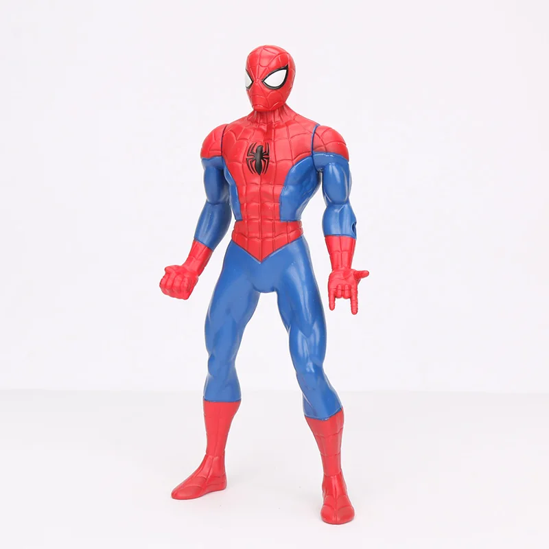 E5556 SPIDERMAN OPP Классические 32,5 см игрушки Marvel Мстители 4 Человек-паук Черная пантера Железный человек Капитан Америка ПВХ Фигурки коллекционные куклы - Цвет: E5556 SPIDERMAN OPP