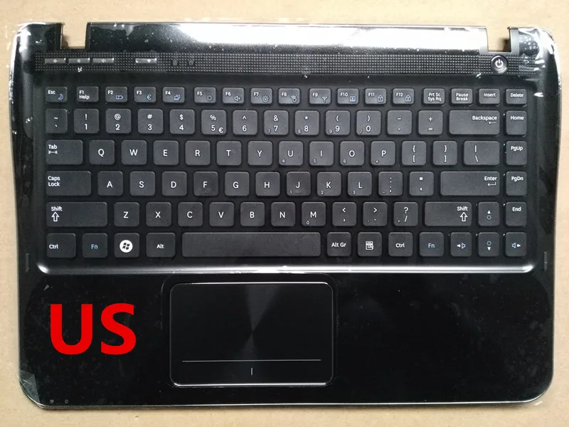 

US layout new laptop keyboard with palmrest for samsung BA75-03043G SF310 SF311