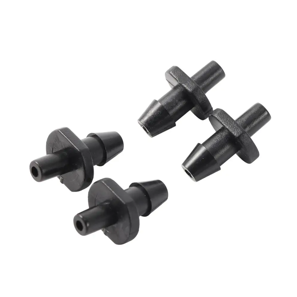 4/7 мм колючий шланг фитинги 4 Single Barb прямой соединитель для муфта садового шланга