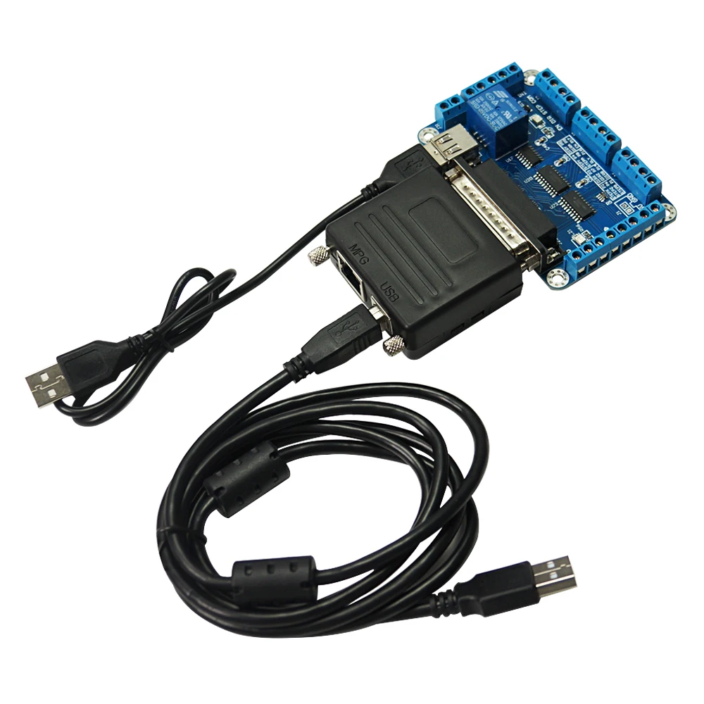 ЧПУ MACH3 MPG USB для параллельного порта LPT конвертер адаптер 6 осей