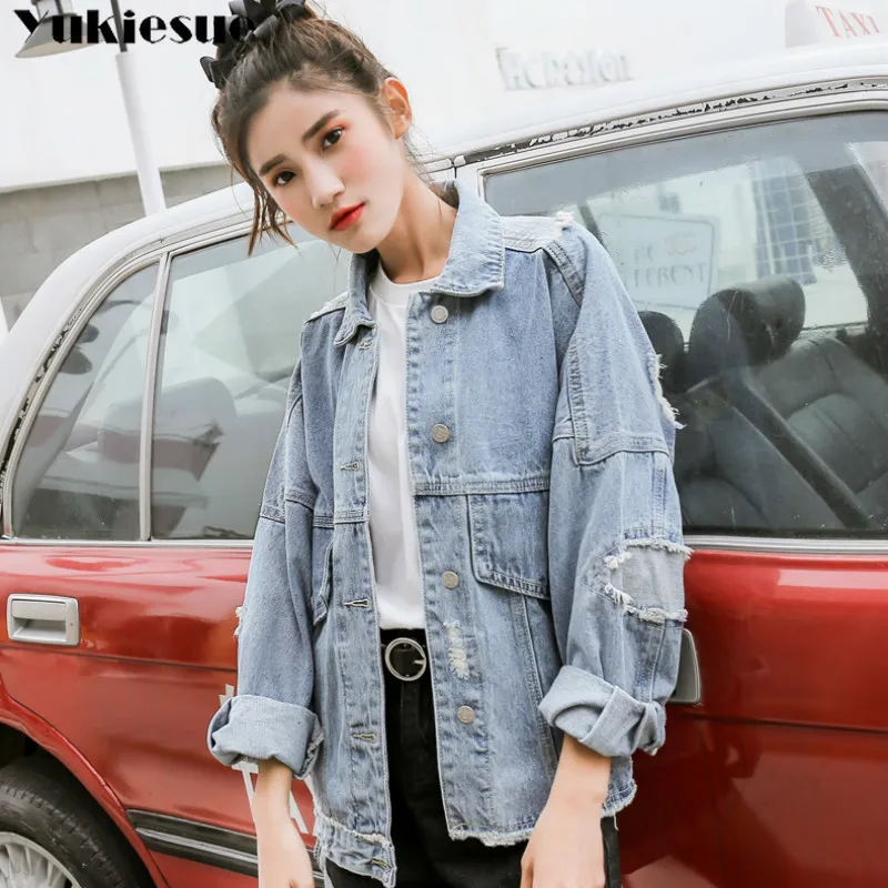 2019 женское базовое шикарное пальто джинсовая куртка женская зимняя для женщин