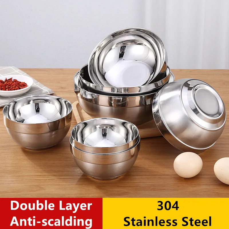 Горячая Распродажа 304 чаша из нержавеющей стали анти-осенняя безопасная детская