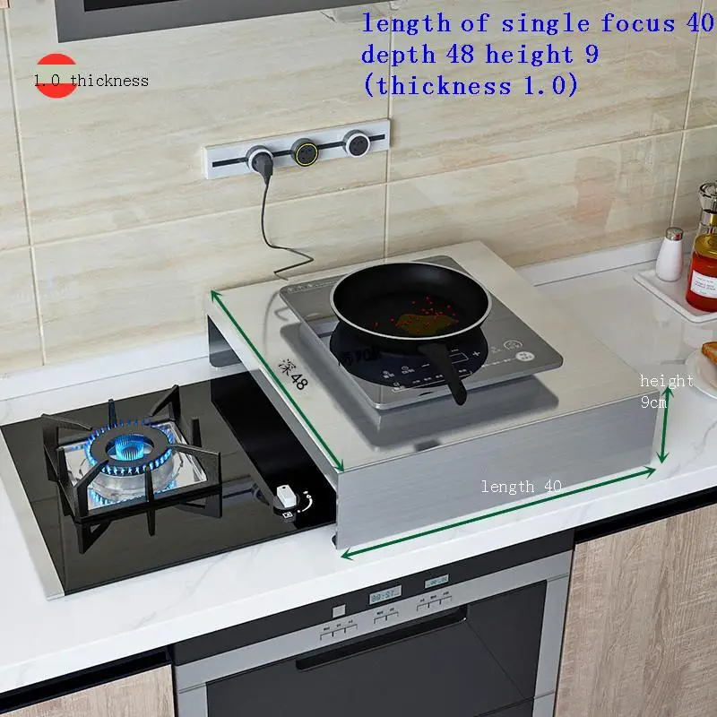 

Cosas De Egouttoir Vaisselle Almacenamiento Stove Induction Cooker Cocina Organizador Cozinha Mutfak Kitchen Storage Rack Holder