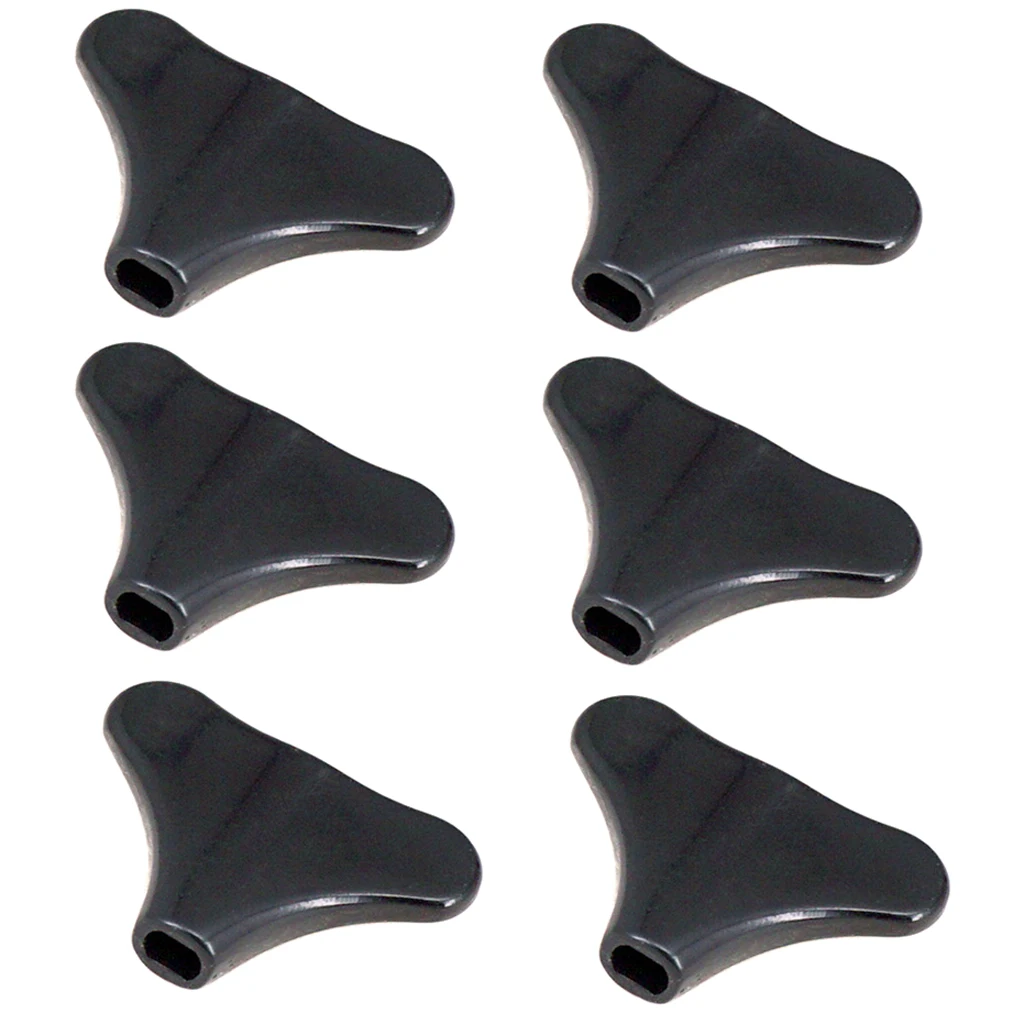 Комплект из 6 электрических колпачков цинкового сплава для настройки басов |