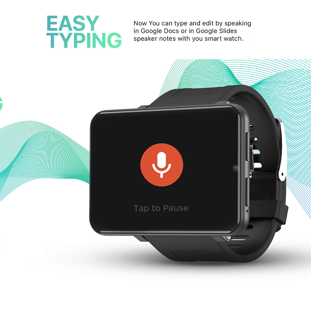 Смарт часы DM100 4G 16 ГБ WiFi GPS сенсорный экран 2 86 дюйма Android 7 1|Смарт-часы| |