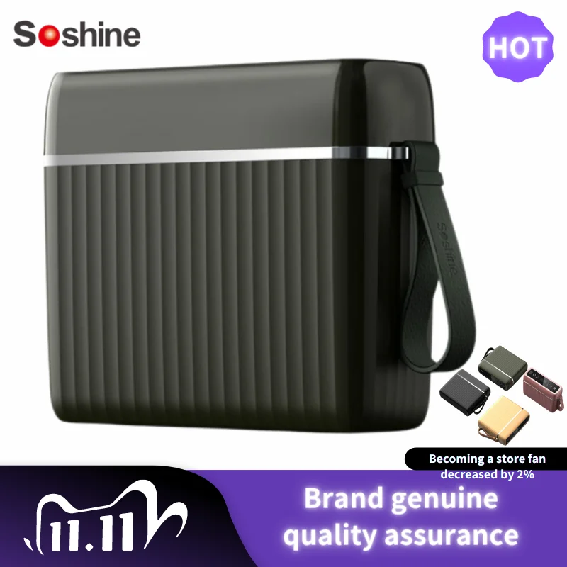 

Soshine Portable Power Bank Household Outdoor Camping Hiking Fishing Emergency Power Supply Car Refrigerator TV Drone Laptops