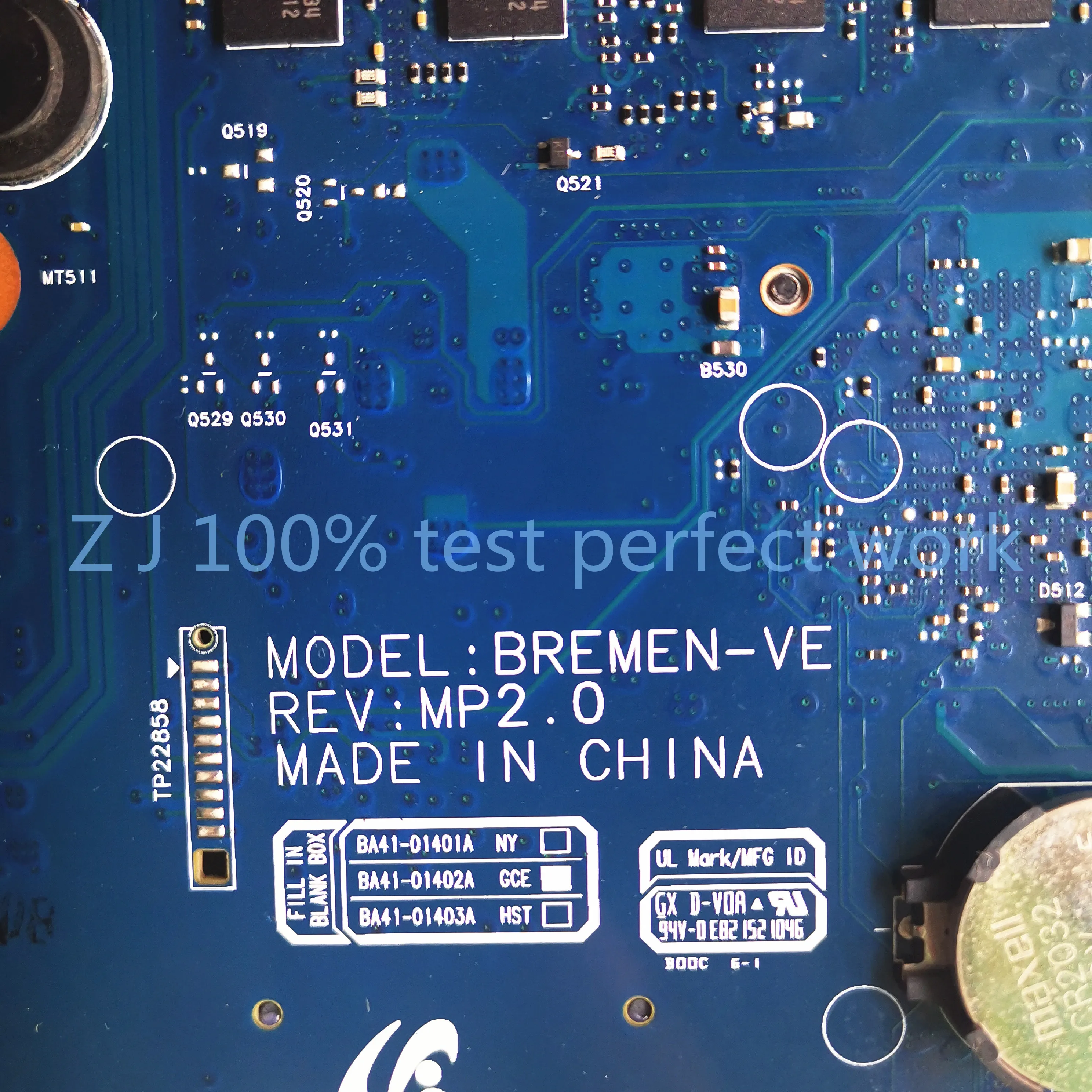 For Samsung R780 Laptop Motherboard BA92-07275A BA41-01402A HD5470/1GB GPU DDR3 HM55 100% Tested Fast Ship |