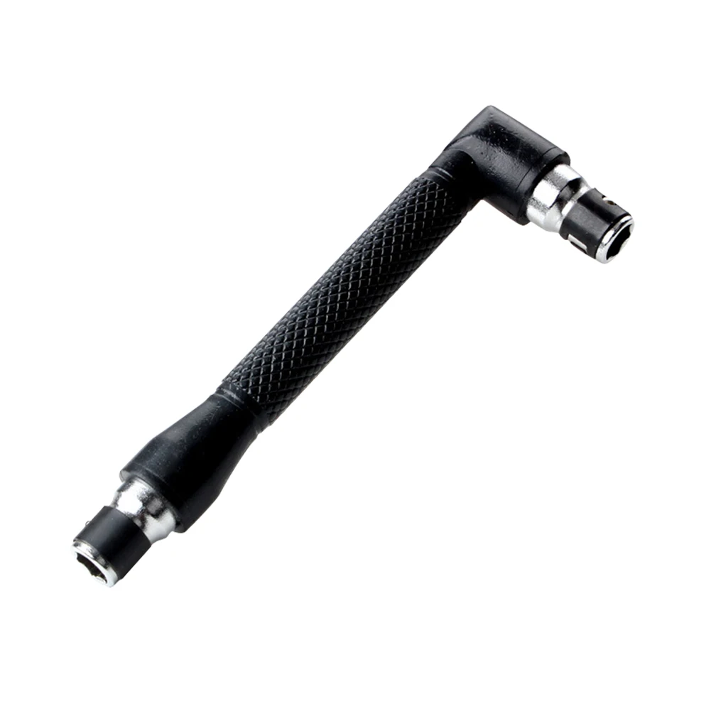 

Dual Head L-shaped Mini Socket Wrench 1/4 inch 6.35mm Screwdriver Bits Connecting Rod Hand Repair Tools Set Only Socket Wrench