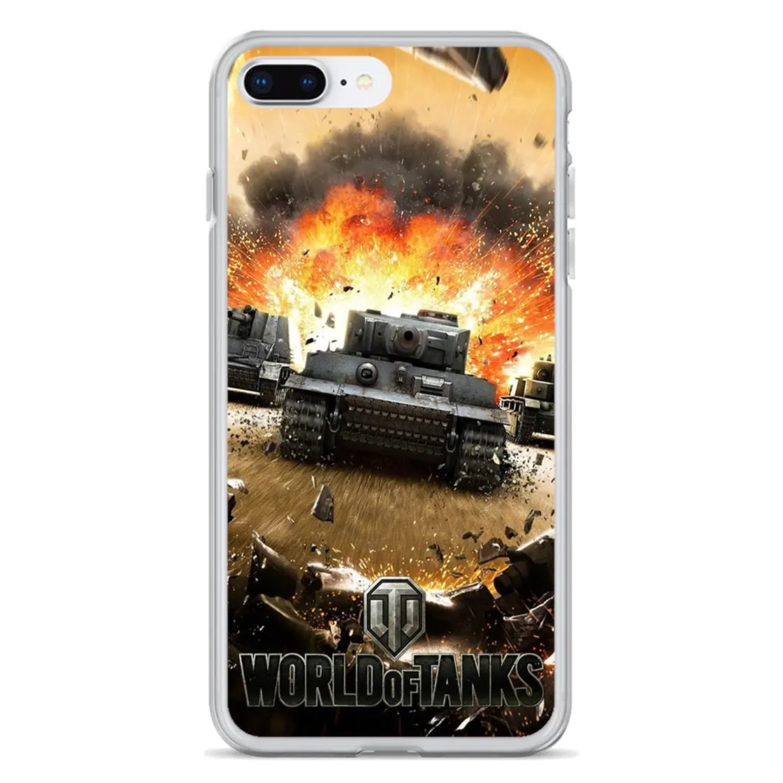 Мягкие прозрачные чехлы для Huawei Honor 7 8 9 10 Lite 10i 8S Nova 3 3i P Smart 2019 GR5 2017 с играми World Of Tanks