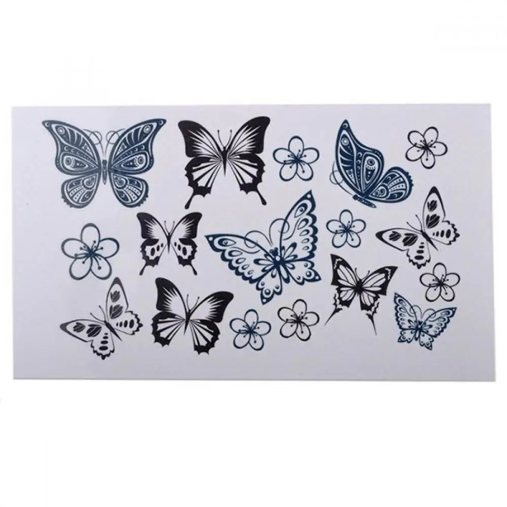 Новый сексуальный подарок женское искусство элегантная бабочка Flash Diy