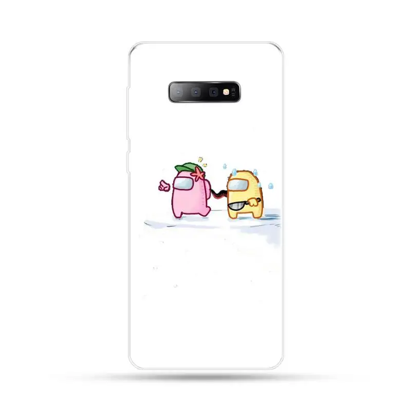 

Among Us hot game Phone Case For Samsung Galaxy S5 S6 S7 S8 S9 S10 S10e S20 edge plus lite cover funda coque